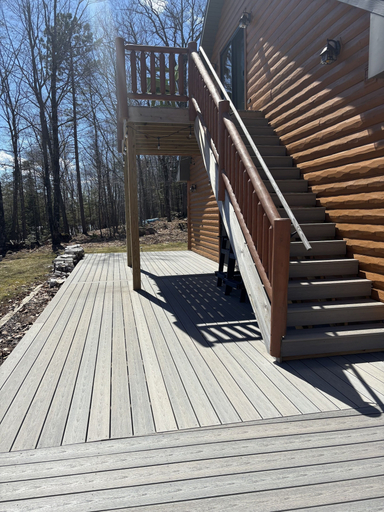 Exterior detail, Yodeling Loon Hideaway 3 Bedroom Home, Bayfield
