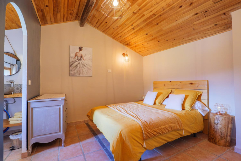Bedroom 2, Les Terrasses de Collanges, Ardèche