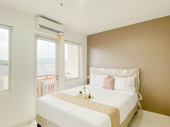 Bedroom 3, Serene 1BR for 2 Pax at Sentul Tower Apartment By Travelio, Bogor