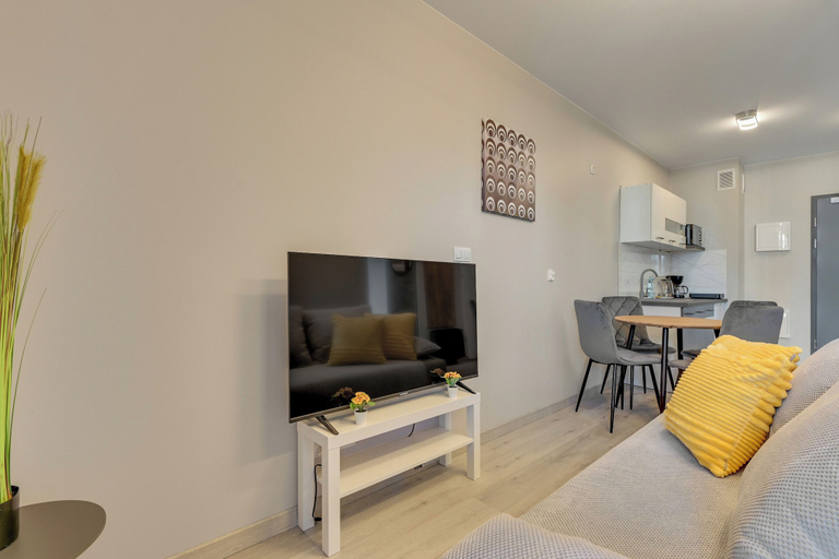 Living area 3, Mostek 246 - Grey by Grand Apartments, Gdańsk City