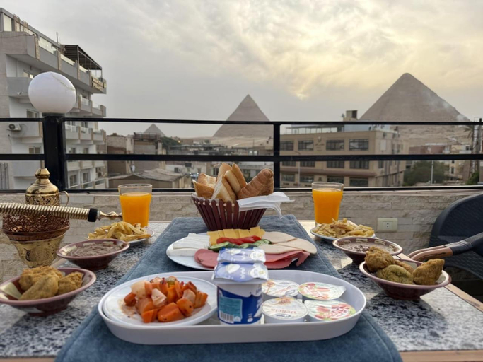 View, Luxury Oriental Pyramids Inn, Al-Ahram