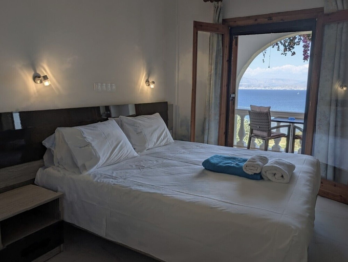 Bedroom 4, Dionysos Apartments, Ionian Islands