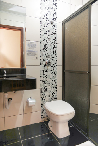 Bathroom 3, Villa Canoas Hotel, Foz do Iguaçu