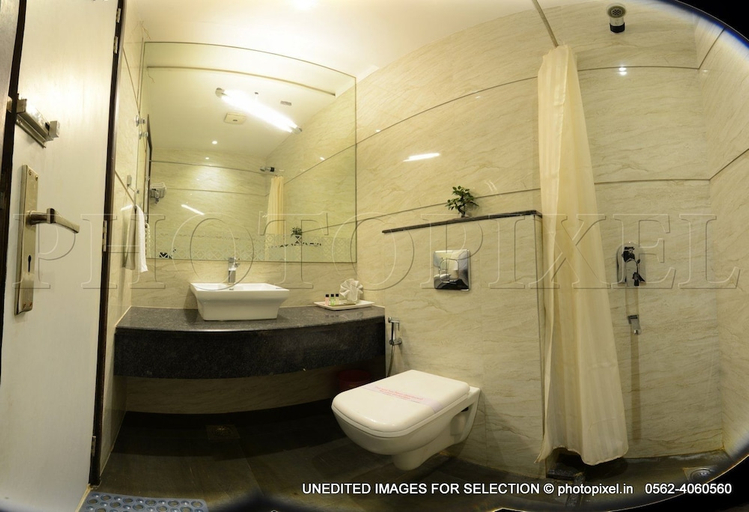 Bathroom 4, Hotel Palm Galaxy, Firozabad