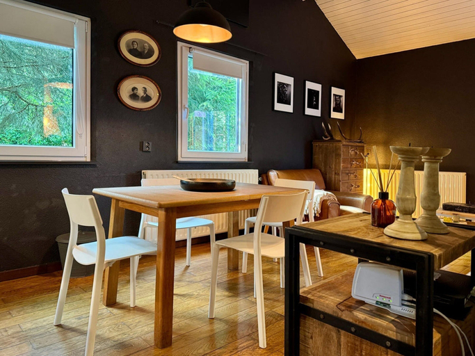 Dining 2, Cozy Durbuy Chalet With Fireplace, Luxembourg