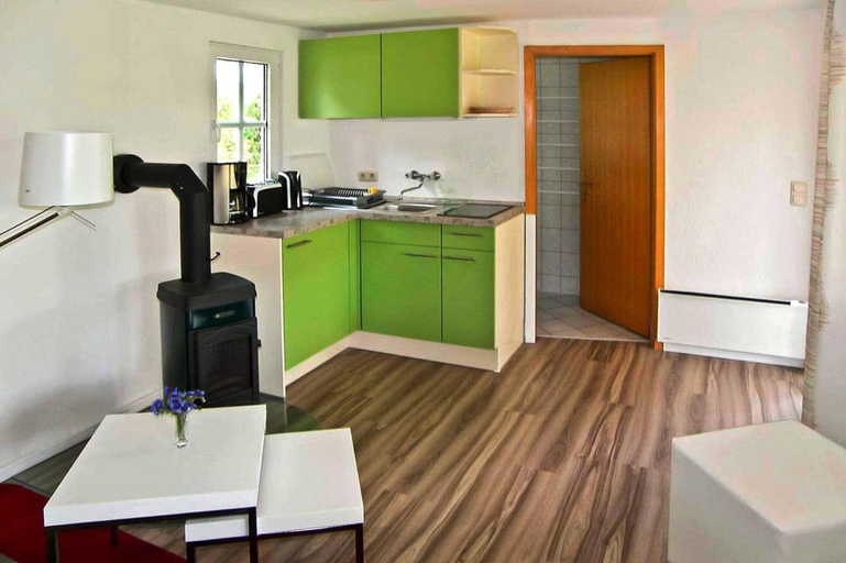 Private kitchen 3, Ferienhaus mit Kamin am Achterwasser in Lutow, Vorpommern-Greifswald