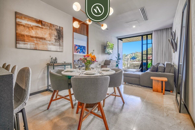 Interior 5, New 2BR Condo in Zona Romantica - Rooftop Pool, Puerto Vallarta