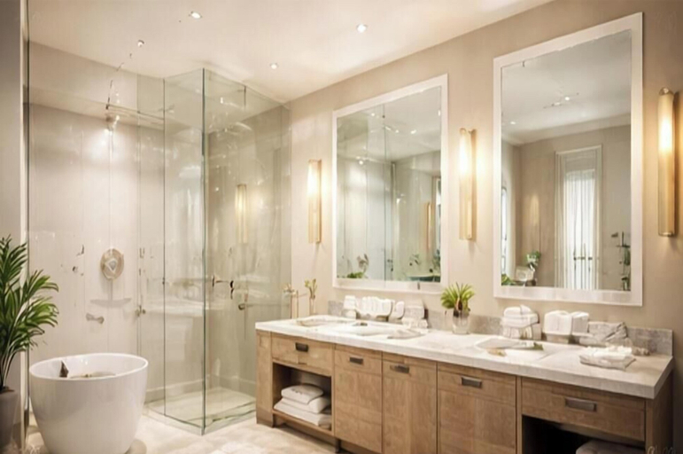 Bathroom, Cityscape Residences, Toronto