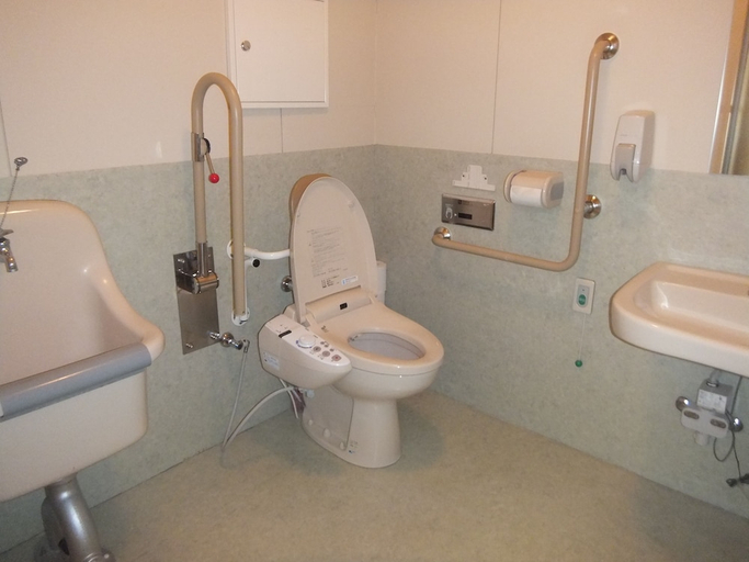 Bathroom 5, Hidamarinoyu Flop House - Hostel, Takayama