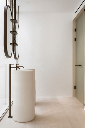 Bathroom 5, Mykonos Flow - Super Paradise, Adults Only by Mr and Mrs White, South Aegean