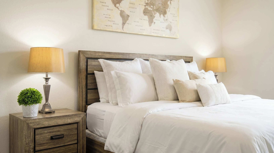 Bedroom 3, Lakeview Resort Home With Private Pool Near Disney, Osceola