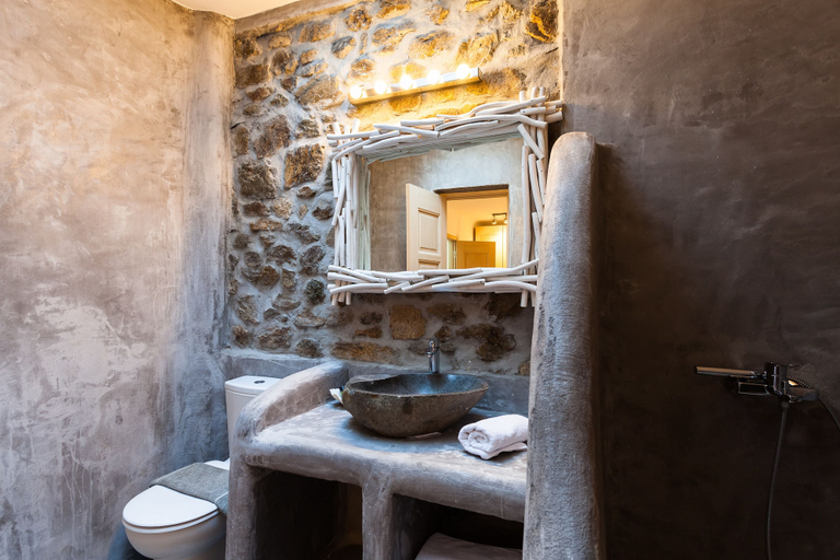 Bathroom 3, Mykonos Panormos Villas & Suites, South Aegean