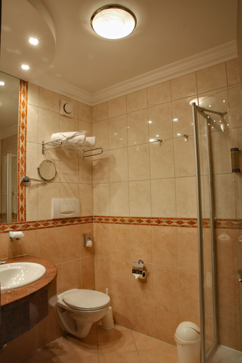 Bathroom 5, Gräfliches Hotel Alte Post, Rottal-Inn