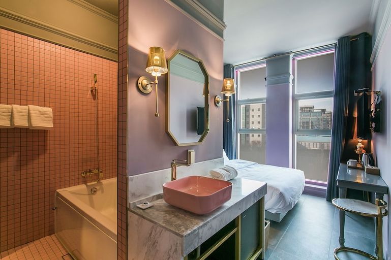 Bathroom 4, H-AVENUE HOTEL, Kondae Seongsu, Gwang-jin