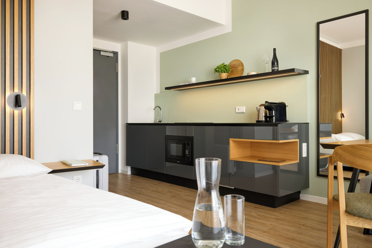 Bedroom 4, appartello - smarttime living Berlin, Berlin
