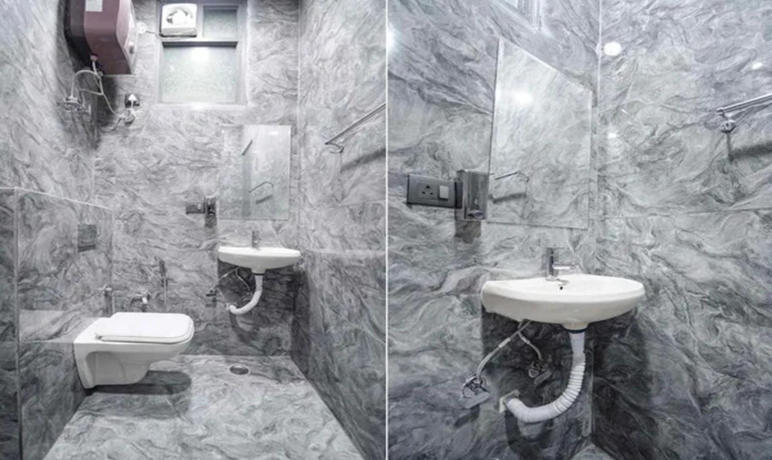 Bathroom 4, FabHotel The Royal - Near Yamuna Sports Complex, Delhi