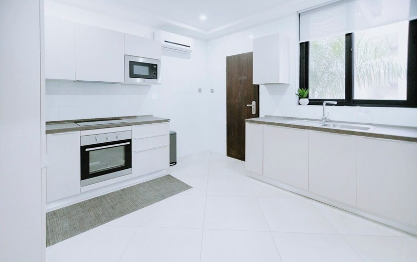 Private kitchen, The Jewel Apartment, Accra