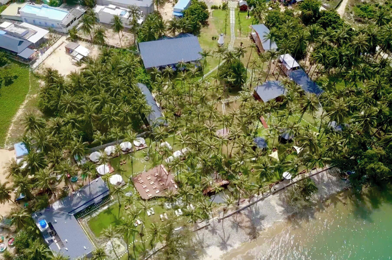 Aerial view 4, Nirvana Beach Villages, Phan Thiết