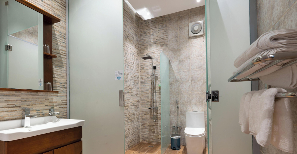 Bathroom 2, Shalalat Al Ghaba Chalets, Taif