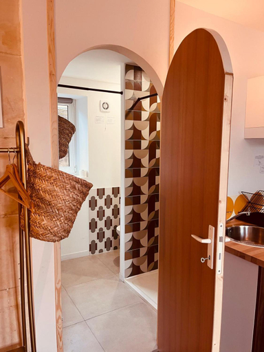 Bathroom, Villa Robs - Studios et Appartements - Localisation ideale, Calvados