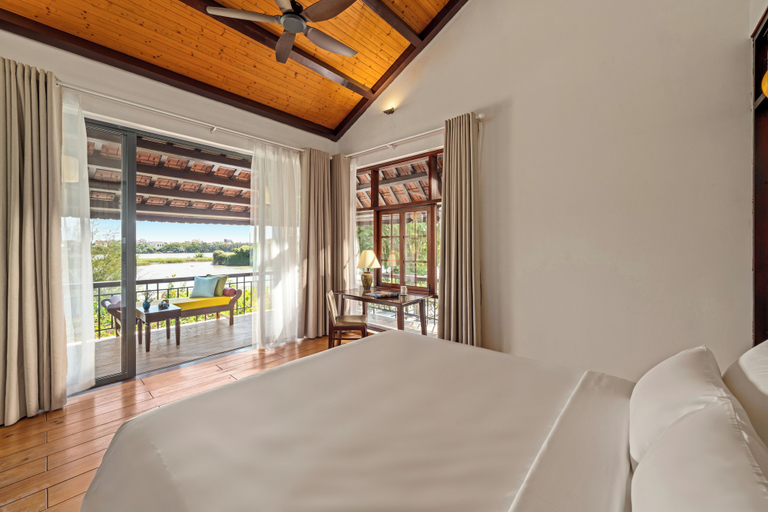 View from room 4, True Hoi An Riverside Villa, Da Nang