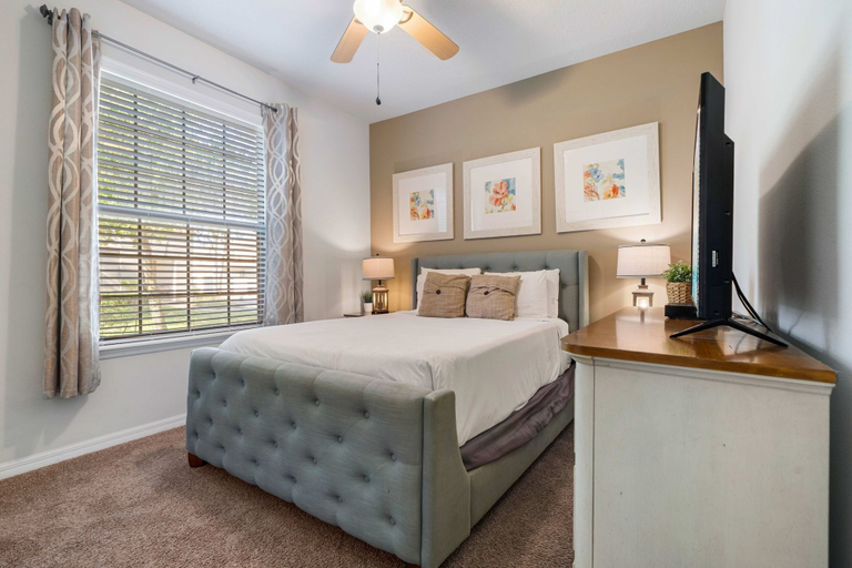Bedroom 3, Townhome With Private Pool, BBQ & Free Waterpark!, Osceola