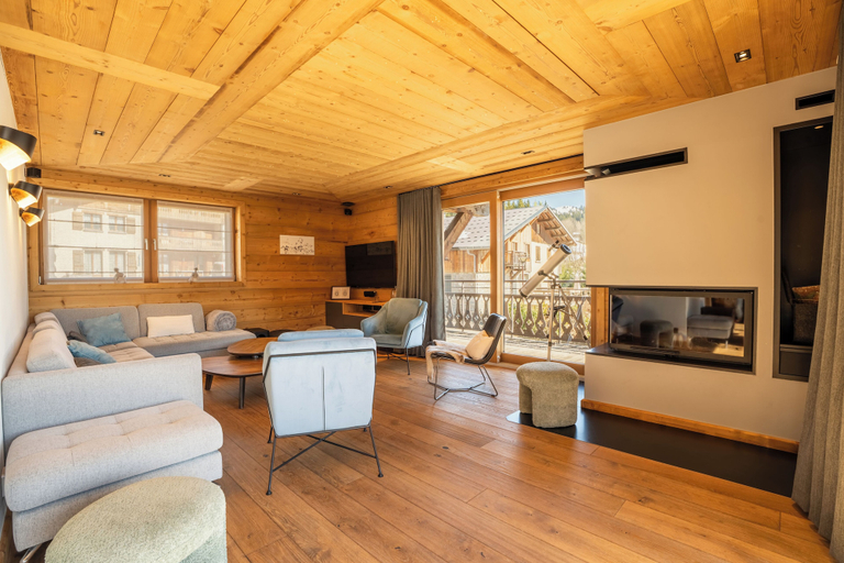 Lobby sitting area 5, Hameau des clos Téléporté, Haute-Savoie