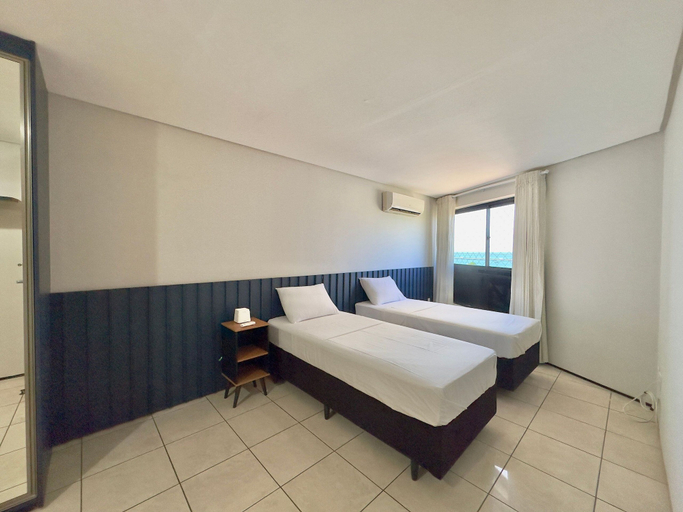Room 3, Apart-hotel Iate Plaza, Vista Completa da Orla de Fortaleza, Fortaleza