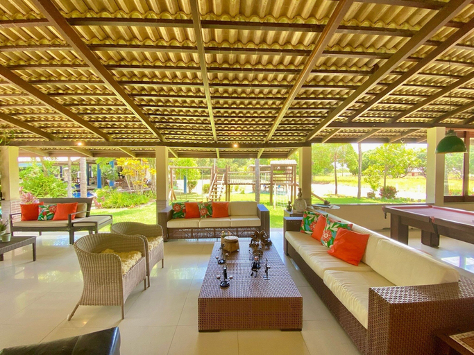 Terrace/patio 5, Villa Equestre: Complete Vacation Home in Aquiraz Be My Guest, Aquiraz