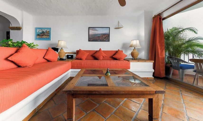 Living area 5, Ocean View 2Br Condo-balcony-beach-pool 710, Puerto Vallarta