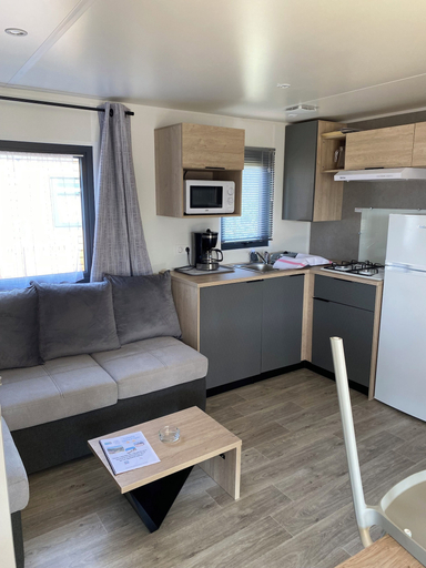 Private kitchen, Camping Cristal d'Opale, Pas-de-Calais