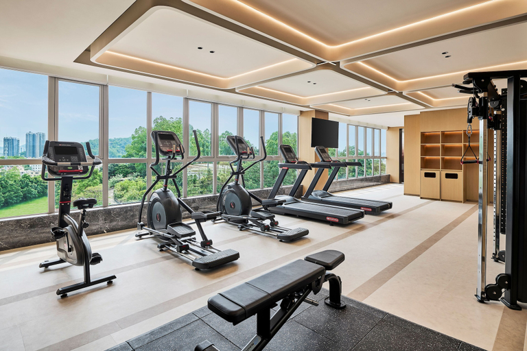 Fitness facility, Hilton Garden Inn Guangzhou Tianhe Fenghuang, Guangzhou