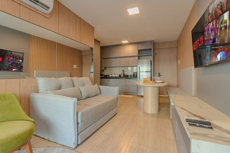Living area 4, Beach Place Cumbuco #208b - Studio by Carpediem, Caucaia