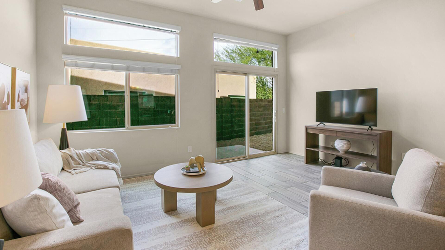 Living area 5, Landing Apartments near Gateway Crossing, Hancock