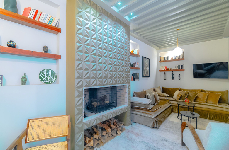 Living area 2, Riad Della, Marrakech