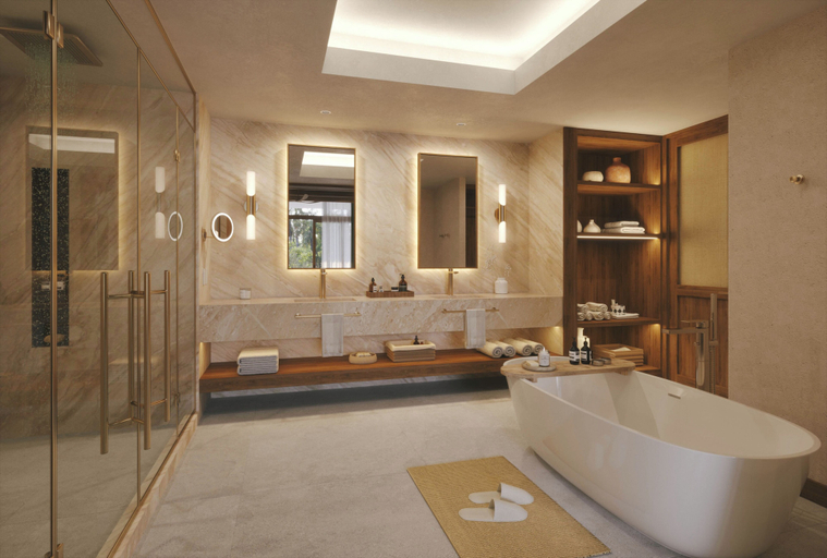 Bathroom 4, JW Marriott Costa Elena Resort & Spa, La Cruz