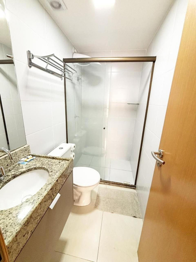 Bathroom 3, Manaira Apart-Hotel Confort, João Pessoa
