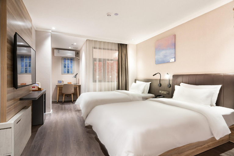 Bedroom 3, Hanting Premium Hotel Guangzhou Memorial Hall Metr, Guangzhou