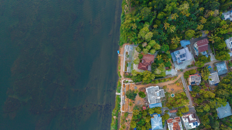 Aerial view 2, Vintage Retreat by ELIVAAS 5BHK Villa, Ernakulam