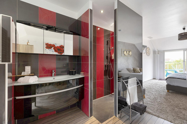 Bathroom, Chambre D'hotes Take-off - Chambre, Loir-et-Cher
