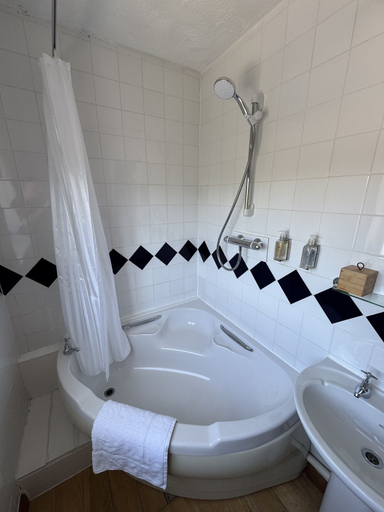 Bathroom 3, The Gower Hotel, Pembrokeshire