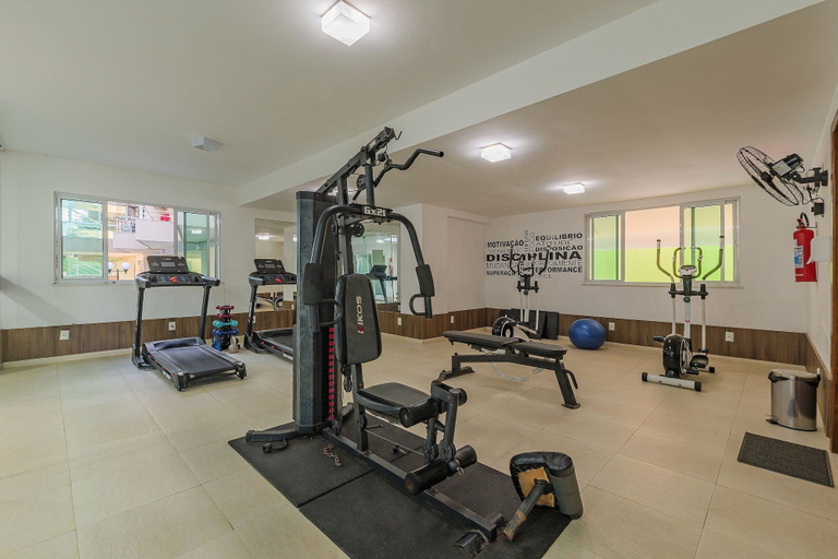 Fitness facility 3, Beach Place Cumbuco #208b - Studio by Carpediem, Caucaia