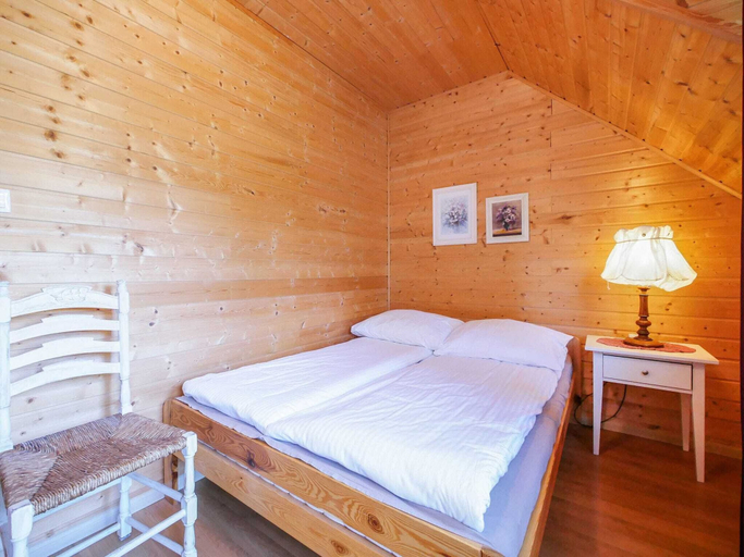 Bedroom, Quaint Holiday Home in Gleznowo With Parasol, Sławno