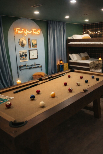 Game room 5, Luxury Hocking Hills Cabin| Views + Epic Game Room, Hocking
