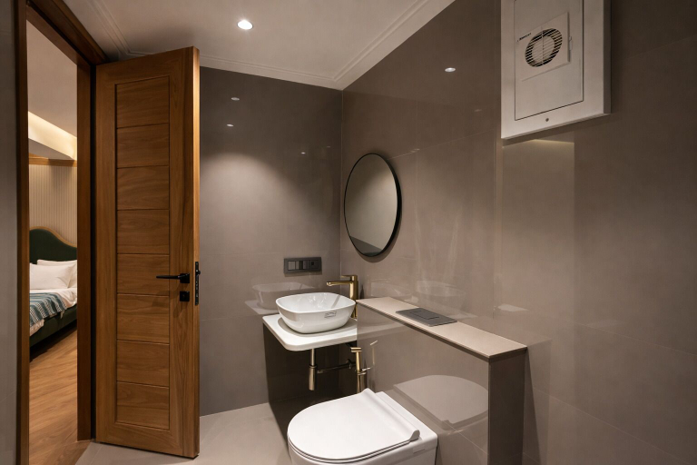 Bathroom 3, AB's Abode-A Boutique Hotel, Dehradun