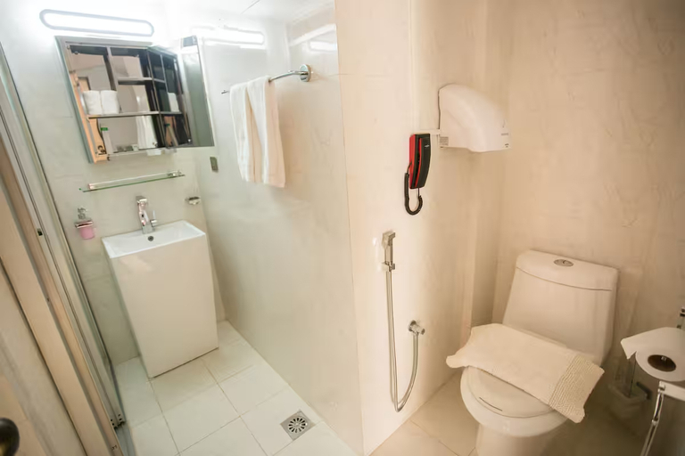 Bathroom 4, Shinepukur Suites, Dhaka