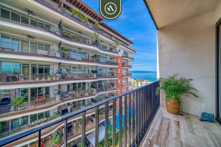View from room 2, Luxury Studio in Romantic Zone - Infinity Pool, Puerto Vallarta
