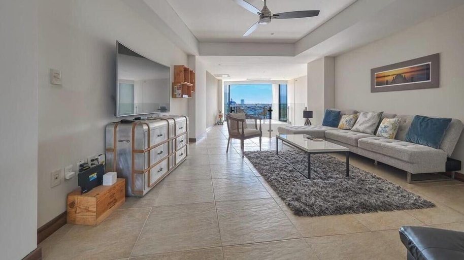 Living area 2, Luxury 2BR Condo in Marina - Pool - Zen Rooftop, Puerto Vallarta