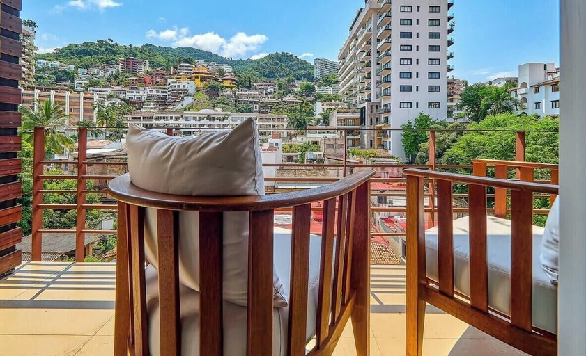 View from room 5, Amazing 1 BR Condo in Romantic Zone - Rooftop Pool, Puerto Vallarta