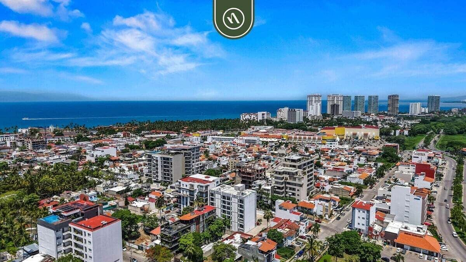Aerial view 5, Amazing 1BR Condo - Pool - BBQ in Versalles, Puerto Vallarta